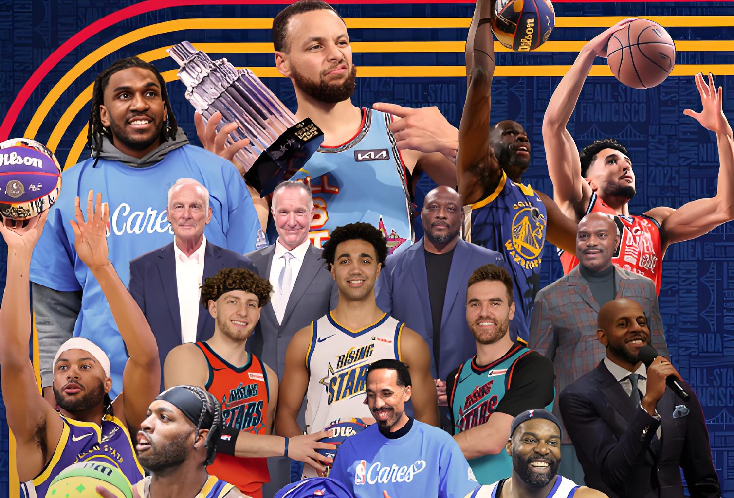 包含篮球明星全明星赛表现突出，球迷热议的词条